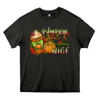 Asphalt Pumpkin spice everything nice Heavy Core Tee - NancyCooperArtShop