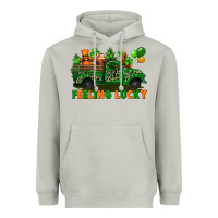 Moon Dust feeling lucky with gnomes on truck Heavyweight Hoodie - FaDigitalArtStudio