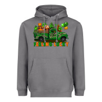 Storm feeling lucky with gnomes on truck Heavyweight Hoodie - FaDigitalArtStudio