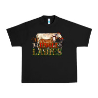 Black all the jingle ladies christmas cows Urban Heavy Tee - LillyAllenDesigns