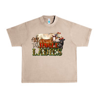 French Oak all the jingle ladies christmas cows Urban Heavy Tee - LillyAllenDesigns