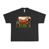 Pigment Black all the jingle ladies christmas cows Urban Heavy Tee - LillyAllenDesigns