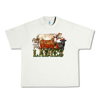 Pistachio all the jingle ladies christmas cows Urban Heavy Tee - LillyAllenDesigns