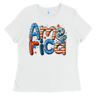 White america Ladies Tee - MaliasSmallBusiness