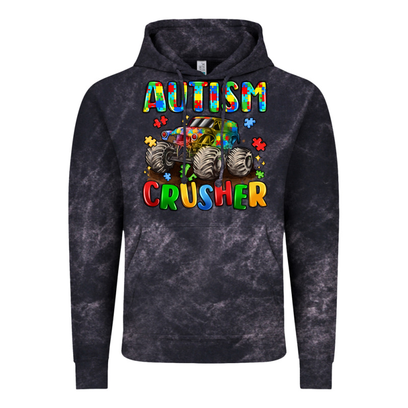 Autism Crusher Vintage Hoodie by LillyAllenDesigns | Teevron
