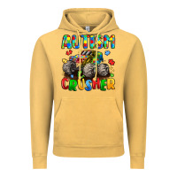Vintage Mustard autism crusher Vintage Hoodie - LillyAllenDesigns