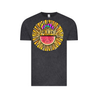 Vintage Black hello summer Vintage Tee - JahusDesignShop