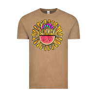 Vintage Coffee hello summer Vintage Tee - JahusDesignShop