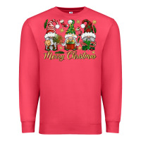 Cardinal Merry Christmas Gnomes Premium Sweatshirt - BundleAndBundleShop