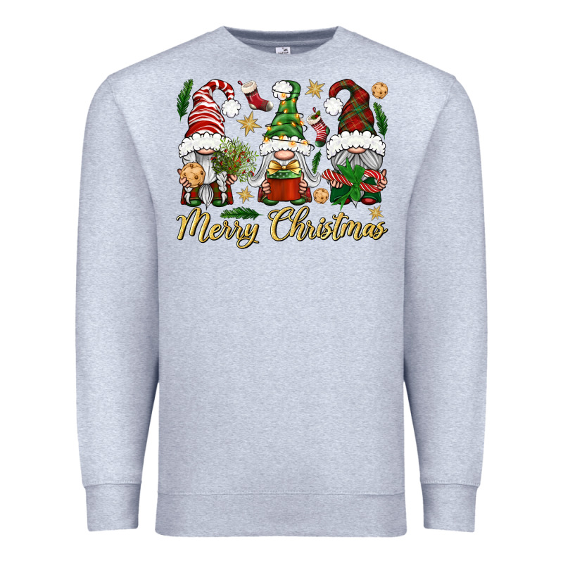 Merry Christmas Gnomes Premium Sweatshirt by BundleAndBundleShop | Teevron