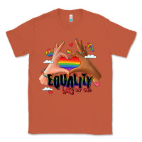 Copper equality hurts no one lgbtq hands Classic Tee - LillyAllenDesigns