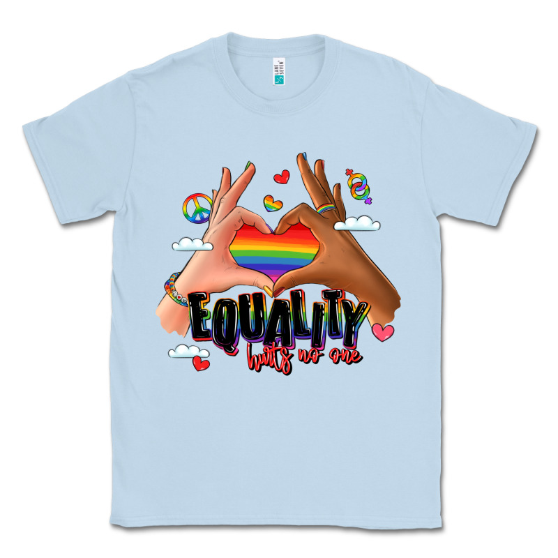 Equality Hurts No One Lgbtq Hands Classic Tee by LillyAllenDesigns | Teevron
