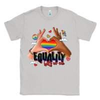 Moon Dust equality hurts no one lgbtq hands Classic Tee - LillyAllenDesigns