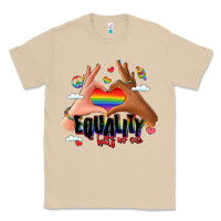 Mushroom equality hurts no one lgbtq hands Classic Tee - LillyAllenDesigns