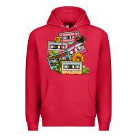 Cardinal 90s country caassette tapes Premium Hoodie - OliviaCreatesArt