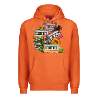 Carrot 90s country caassette tapes Premium Hoodie - OliviaCreatesArt