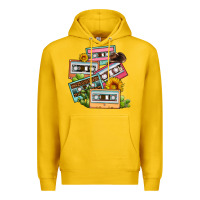 Lemon 90s country caassette tapes Premium Hoodie - OliviaCreatesArt