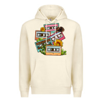 Sandshell 90s country caassette tapes Premium Hoodie - OliviaCreatesArt