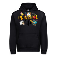Black Principal Life Urban Hoodie - LillyAllenDesigns