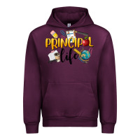 Mauve Wine Principal Life Urban Hoodie - LillyAllenDesigns