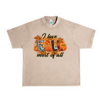 French Oak i love fall most of all Urban Heavy Tee - RacoonDesign