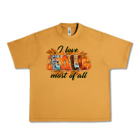 Peanut Butter i love fall most of all Urban Heavy Tee - RacoonDesign