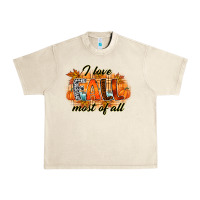 Sandshell i love fall most of all Urban Heavy Tee - RacoonDesign