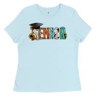 Baby Blue senior 2022 Ladies Tee - Jasminsmagicworld