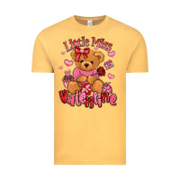 Vintage Mustard little miss valentine teddy bear Vintage Tee - LillyAllenDesigns