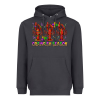 Smoke Crawfish season mardi gras Heavyweight Hoodie - BundleAndBundleShop