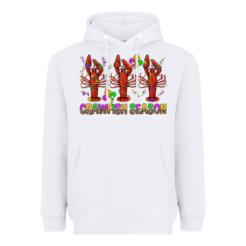 Crawfish Season Mardi Gras Heavyweight Hoodie by BundleAndBundleShop | Teevron