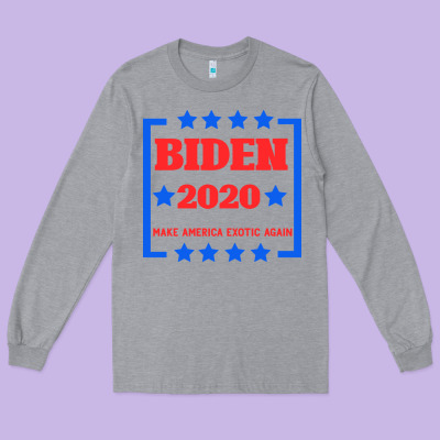 Joe 2020 Long Sleeve Tee Designed By Bettercallsaul