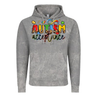 Cloud Rock autism acceptance Vintage Hoodie - LillyAllenDesigns