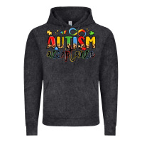 Vintage Black autism acceptance Vintage Hoodie - LillyAllenDesigns