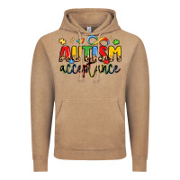 Vintage Coffee autism acceptance Vintage Hoodie - LillyAllenDesigns