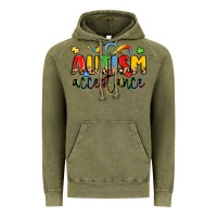 Vintage Olive autism acceptance Vintage Hoodie - LillyAllenDesigns