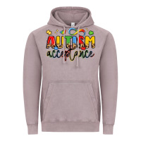 Vintage Zinc autism acceptance Vintage Hoodie - LillyAllenDesigns