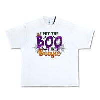 White I put the Boo in Boujie Urban Heavy Tee - RacoonDesign