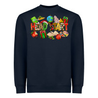 Navy christmas head start Heavyweight Sweatshirt - texasbilliewilder
