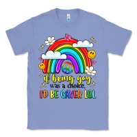 Colony Blue if being gay was a choice i'd be gayer lol Classic Tee - LillyAllenDesigns
