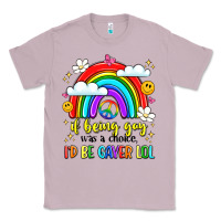 Lilac if being gay was a choice i'd be gayer lol Classic Tee - LillyAllenDesigns