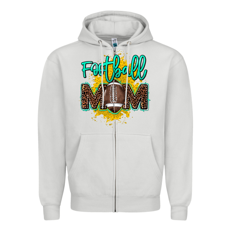 Football Mom Mother's Day Zipper Hoodie by HowdyJamesFarm | Teevron