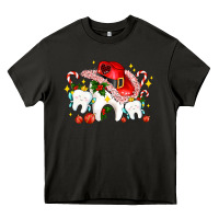Asphalt dental Christmas teeth and candies Heavy Core Tee - AdoDesignShop