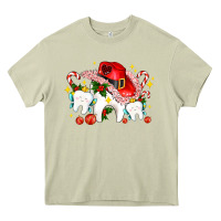Mossy dental Christmas teeth and candies Heavy Core Tee - AdoDesignShop
