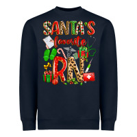 Navy santa's favorite RN Heavyweight Sweatshirt - texasbilliewilder