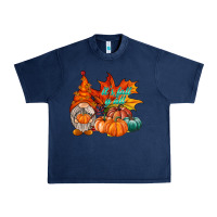Navy it is fall yall gnome Urban Heavy Tee - RacoonDesign