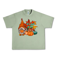 Oil Green it is fall yall gnome Urban Heavy Tee - RacoonDesign