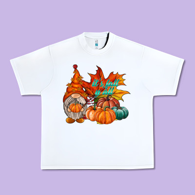 It Is Fall Yall Gnome Urban Heavy Tee Designed By Racoondesign