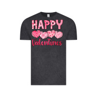 Vintage Black happy valentines Vintage Tee - LillyAllenDesigns