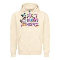 Don't Worry Be Happy Easter Zipper Hoodie | Teevron